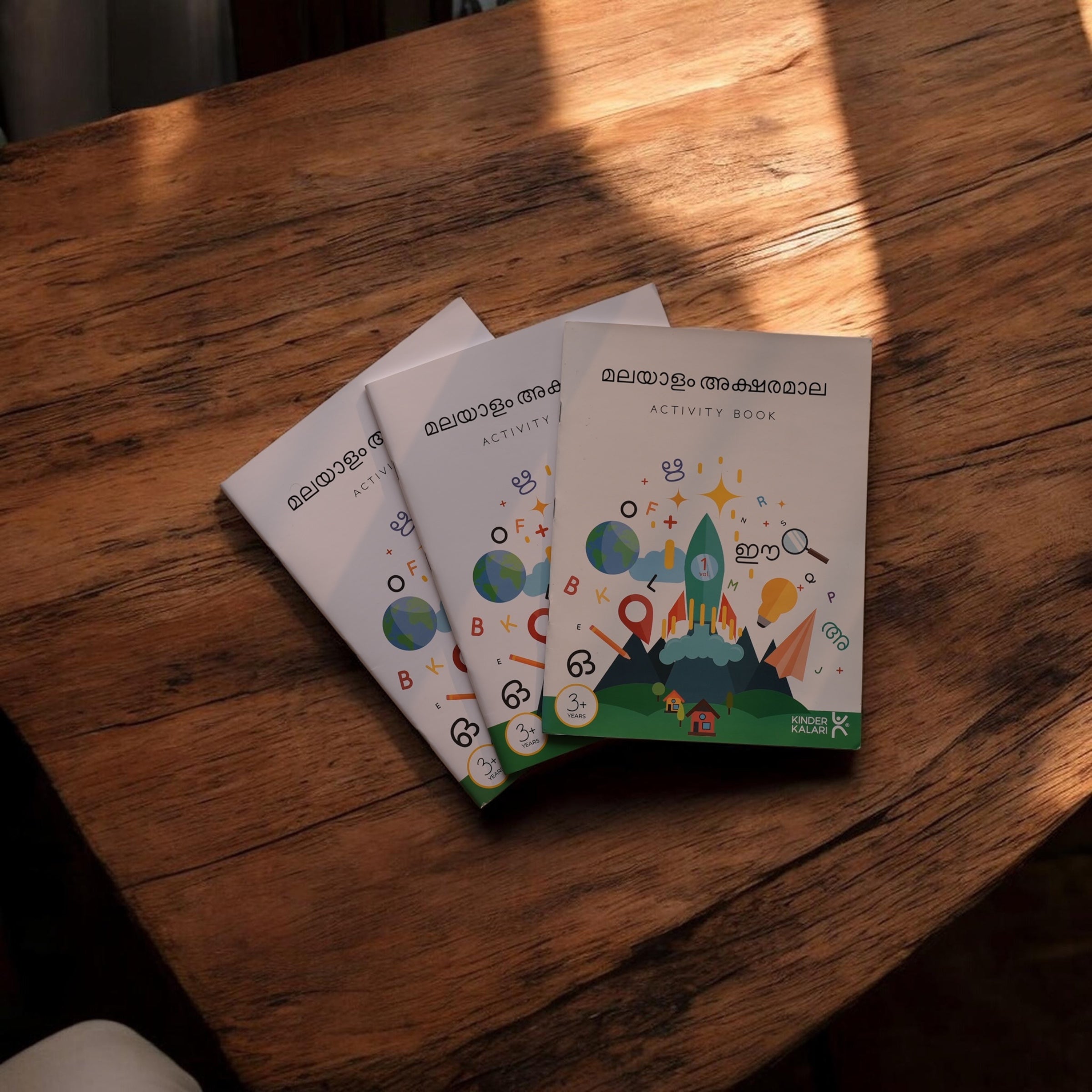 Aksharamala Colouring Book Volume (1,2,3) - Combo