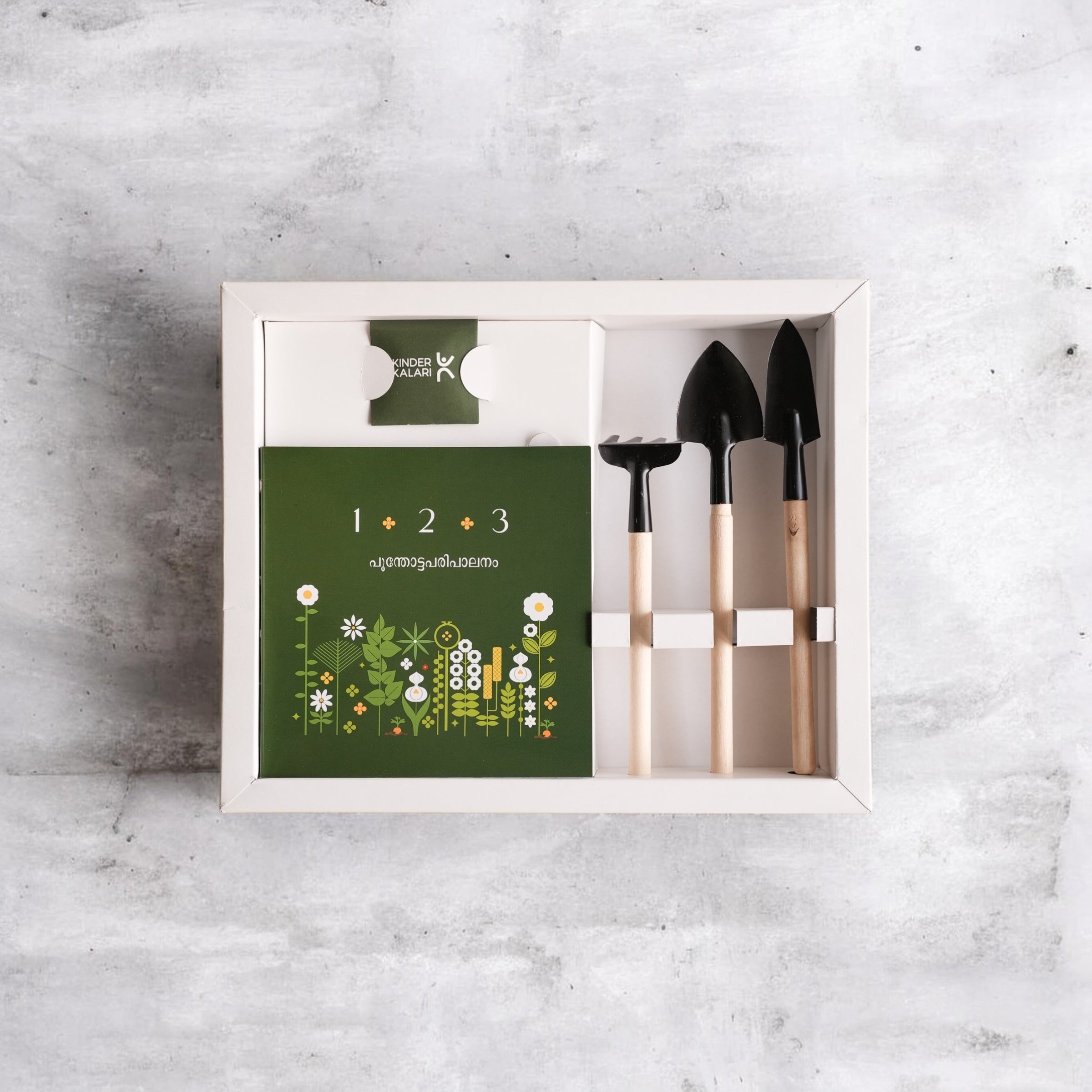 123 Gardening Set – Bilingual Malayalam–English Learning Kit